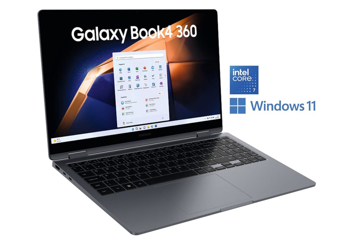 Zu den Samsung Galaxy Book4 360