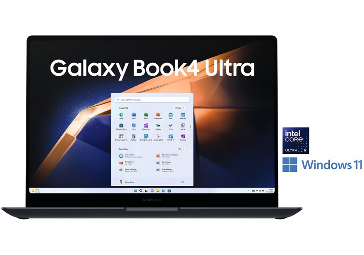 Zu den Samsung Galaxy Book4 Ultra