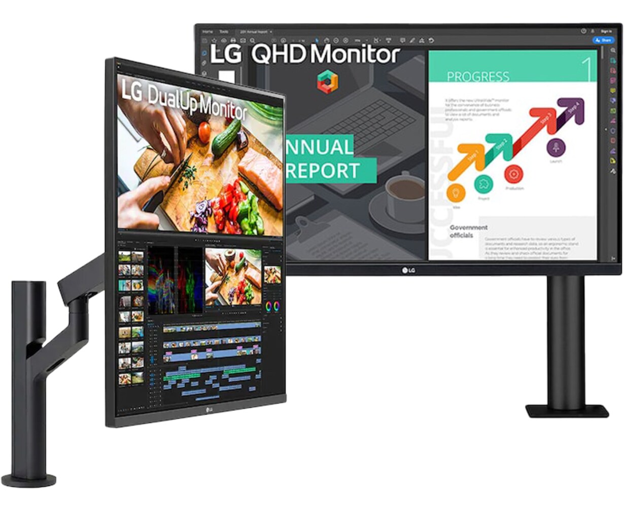 Zu den Ergo-Monitoren von LG